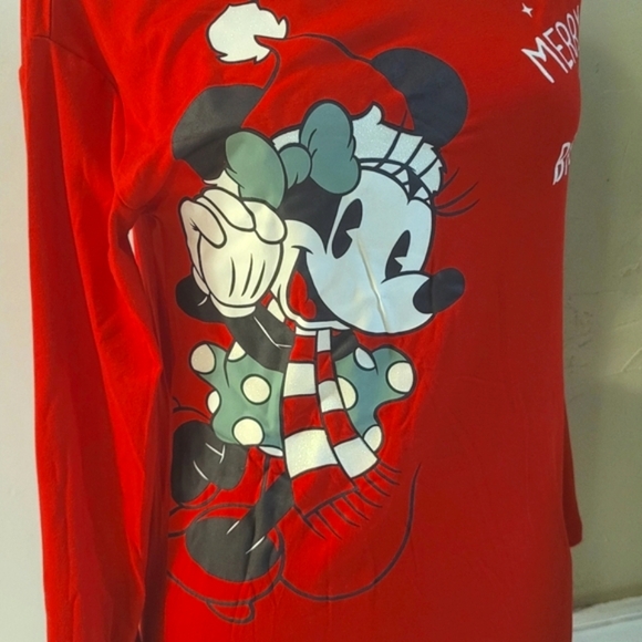 Disney Womens Long Sleeve Christmas Tunic Dress Large (10-12) NWOT - Picture 5 of 8